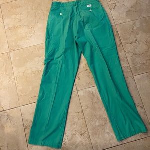 Vineyard Vines men’s flat front club pant 36 x 24 light green